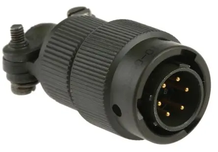 Produktfoto 1 von Amphenol Limited, 62 GB Messing MIL-Spec Rundsteckverbinder Gerade, 6-polig, 500 V ac, 700V dc, Kabel, Gehäuse 10