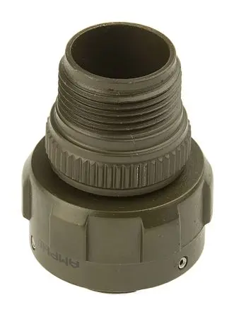 Produktfoto 1 von Amphenol Limited, 97B Messing MIL-Spec Rundsteckverbinder Gerade, 6-polig, 200V ac, Kabel, Gehäuse 14S Stecker,