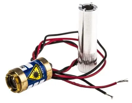 Produktfoto 1 von Global Laser Sigma Lasermodul Rot, Ellipse-Strahl 3 mW CW-Laser 3.5 V 5V