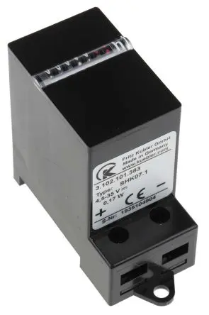 Produktfoto 1 von Kübler SHK 07.1 Stundenzähler Zähler Analog Keine Rückstellung 7-stellig 35V dc