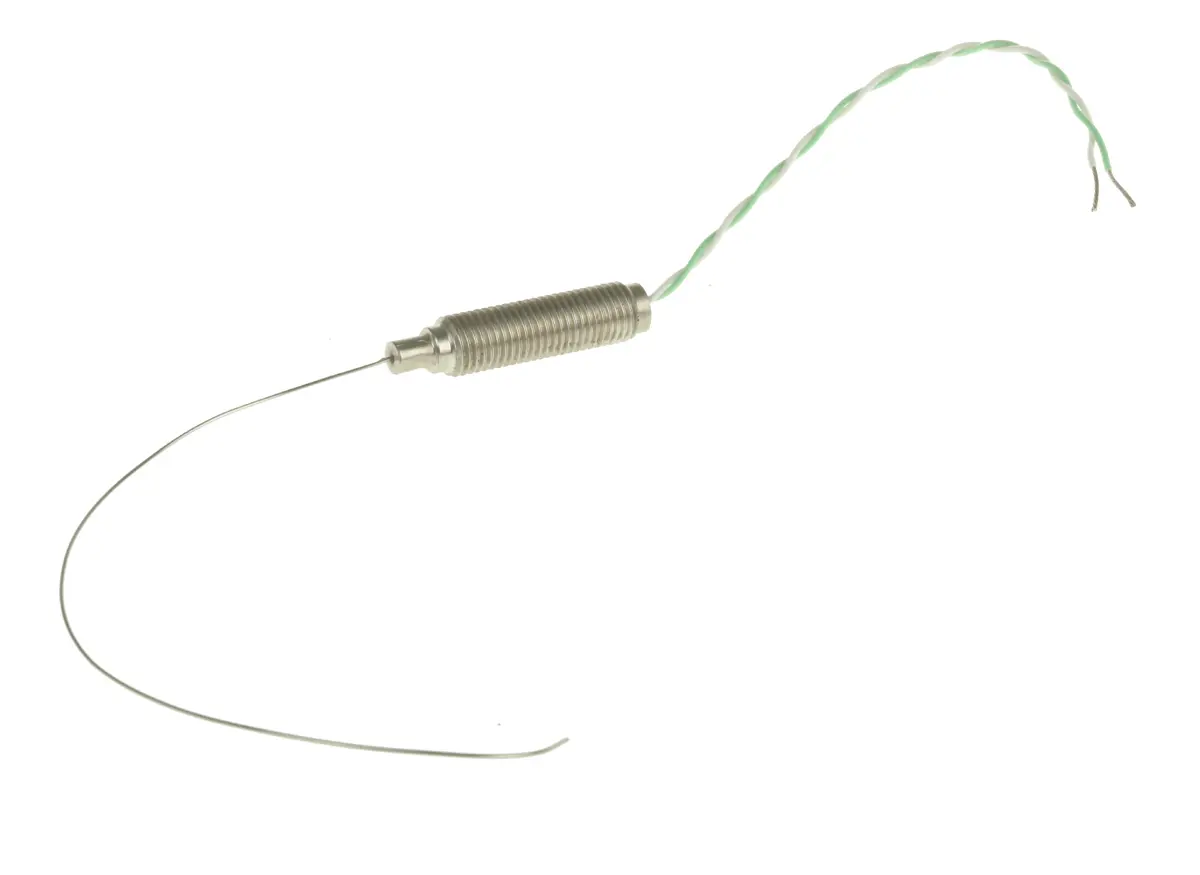 Produktfoto 1 von RS PRO Edelstahl Mineralisoliertes Thermoelement Typ K, Ø 0.5mm x 250mm → +750°C