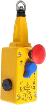 Produktfoto 1 von Allen Bradley Guardmaster 440E Seilzugschalter 229.5 mm Gerade IP66