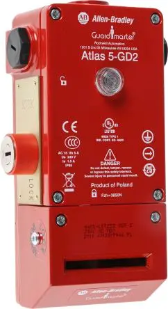 Produktfoto 1 von Allen Bradley Guardmaster, 440G-L Magnetverriegelungsschalter Entriegelungsfähig Betätiger inklusive, Standard, 1