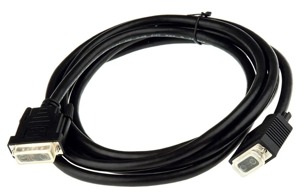 Produktfoto 1 von Roline Adapter DVI-Kabel A DVI-D - Stecker B HD15 - Stecker, 5 m