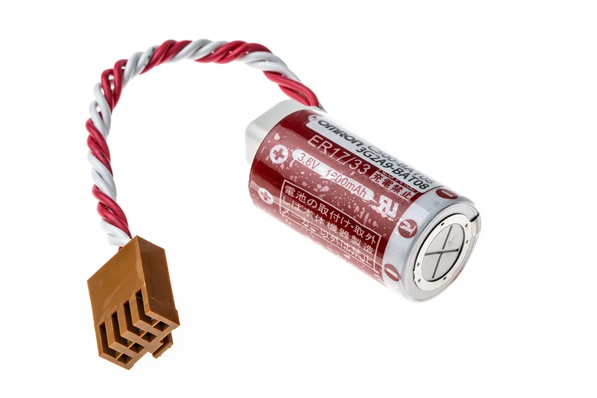 Produktfoto 1 von Omron Batterie Batterie zum Einsatz mit Omron NT-Serie Programmierbare Terminals SPS Mitsubishi FX-Serie, Mitsubishi