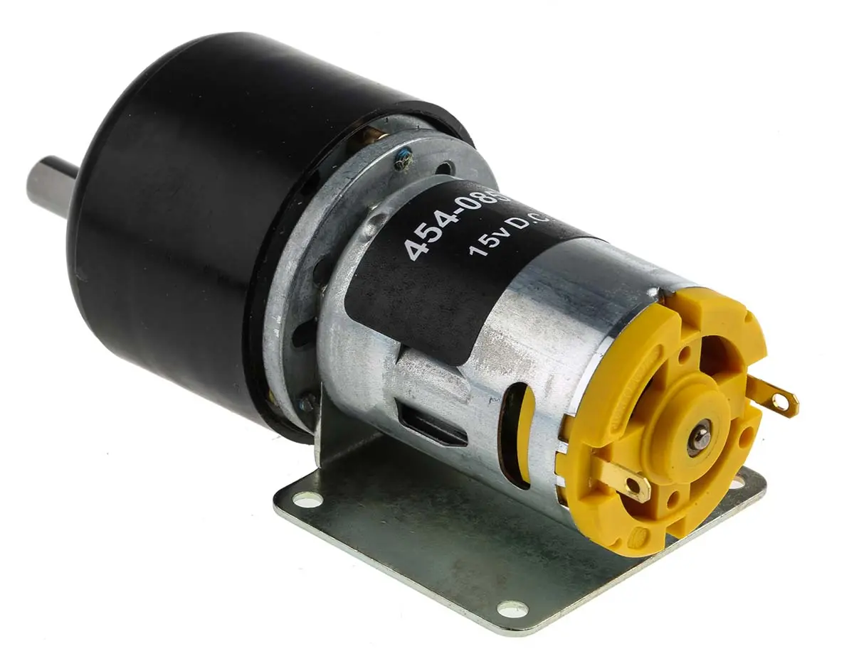 Produktfoto 1 von RS PRO 950D Bürsten-Getriebemotor DC-Getriebemotor bis 59 Ncm 810:1, 12V dc / 7.98 W, 14U/min, Wellen-Ø 6 mm, 35mm x 70