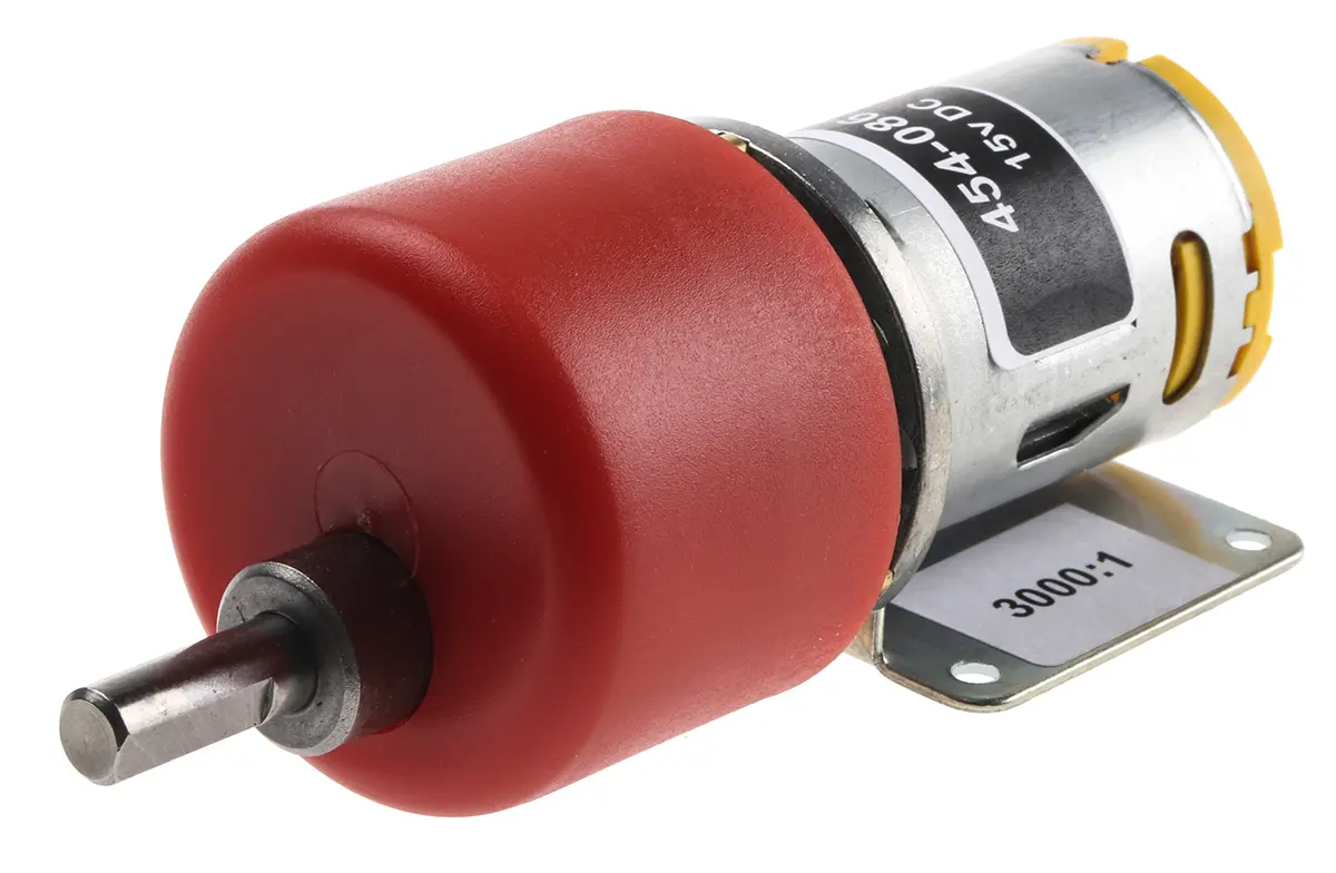 Produktfoto 1 von RS PRO 950D Bürsten-Getriebemotor DC-Getriebemotor bis 59 Ncm 3000:1, 12V dc / 7.98 W, 4U/min, Wellen-Ø 6 mm, 35mm x