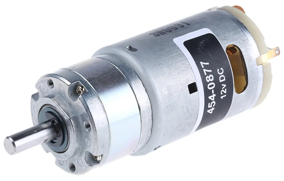 RS PRO 942D Bürsten-Getriebemotor DC-Getriebemotor bis 20 Ncm 5:1, 12 V / 19.8 W, 2900 rpm, Wellen-Ø 6 mm, 35.8 mm x