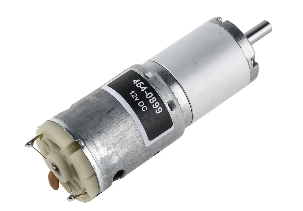 Produktfoto 1 von RS PRO 942D Bürsten-Getriebemotor DC-Getriebemotor bis 1.2 Nm 516:1, 12 V / 19.8 W, 28 rpm, Wellen-Ø 6 mm, 35.8 mm x