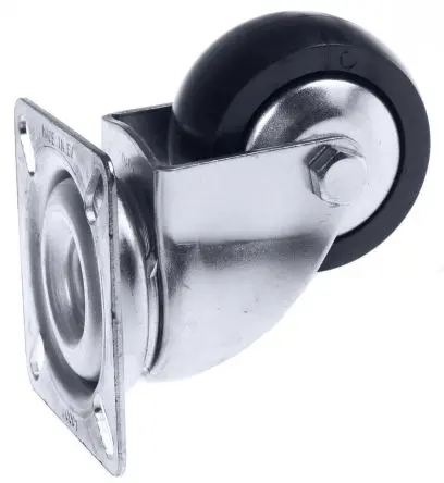 Produktfoto 1 von Tente Drehbar Rolle, Rad ø 50 mm, 50 kg, Ges H. 72 mm, Rad B. 22 mm, Polypropylen