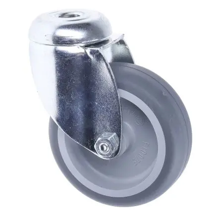 Produktfoto 1 von Tente Drehbar Rolle, Rad ø 75 mm, 75 kg, Ges H. 100 mm, Rad B. 25 mm, Polypropylen