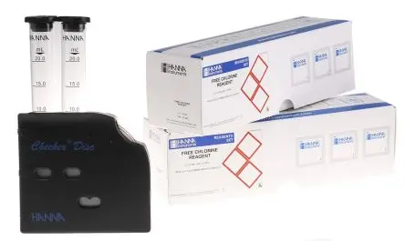 Produktfoto 1 von Hanna Instruments HI 38018 Frei-Chlortest