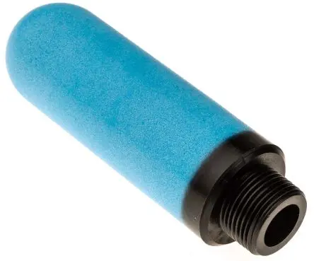 Produktfoto 1 von Legris 0674 Pneumatischer Schalldämpfer aus Polymer 10 bar, Kartusche, Schott, Banjo, Einsteck-Anschluss, BSPP-Gewinde,