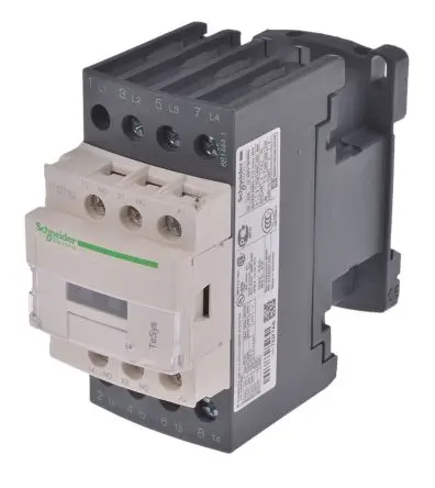 Produktfoto 1 von Schneider Electric TeSyS D Schütz 110V ac-Spule, 4-polig, 690V ac / 32 A 110V ac 1.56 W 4 Schließer Lastkontrolle,