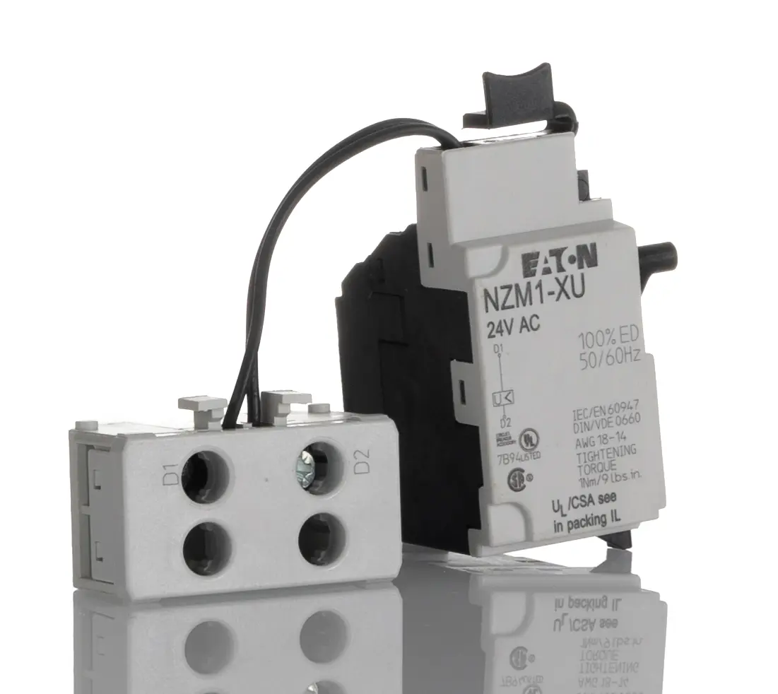 Produktfoto 1 von Eaton 24V ac Xboard NZM1 Geräteschutzschalter Unterspannungsauslöser