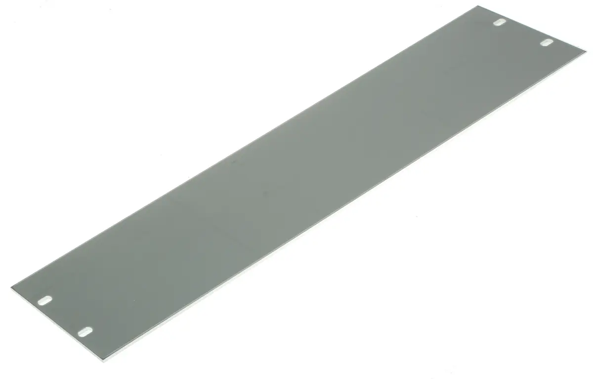 Produktfoto 1 von nVent SCHROFF Aluminium 3 U x 84 HP, Grau 443 mm 139.5 mm