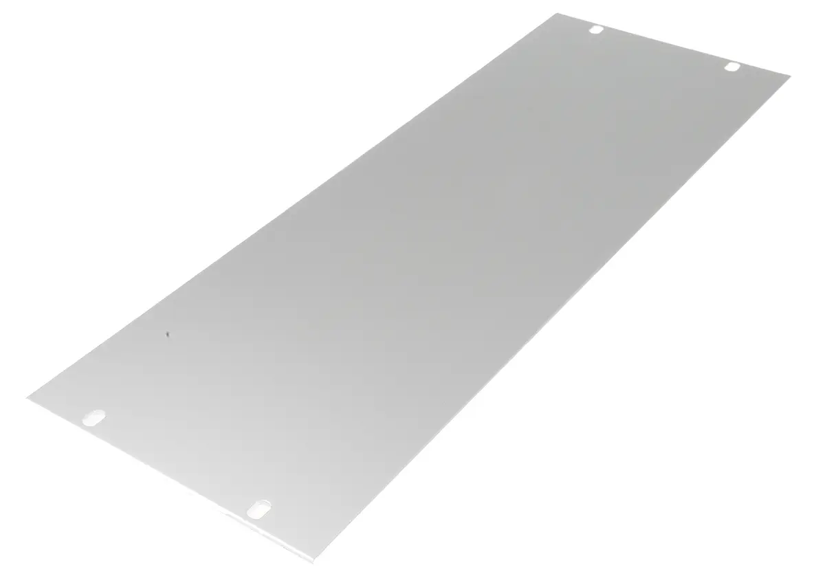 Produktfoto 1 von nVent SCHROFF Aluminium 4 U x 84 HP, Grau 483 mm 177 mm