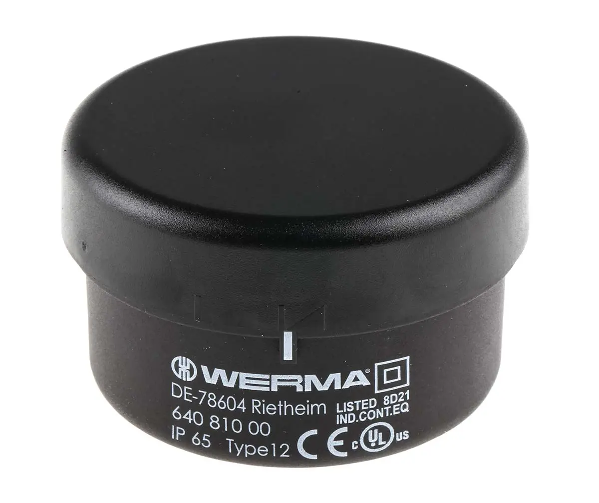 Produktfoto 1 von Werma KombiSIGN 71 640 Anschlusseinheit, 24 V dc, 230 V ac, 70mm x 26.5mm
