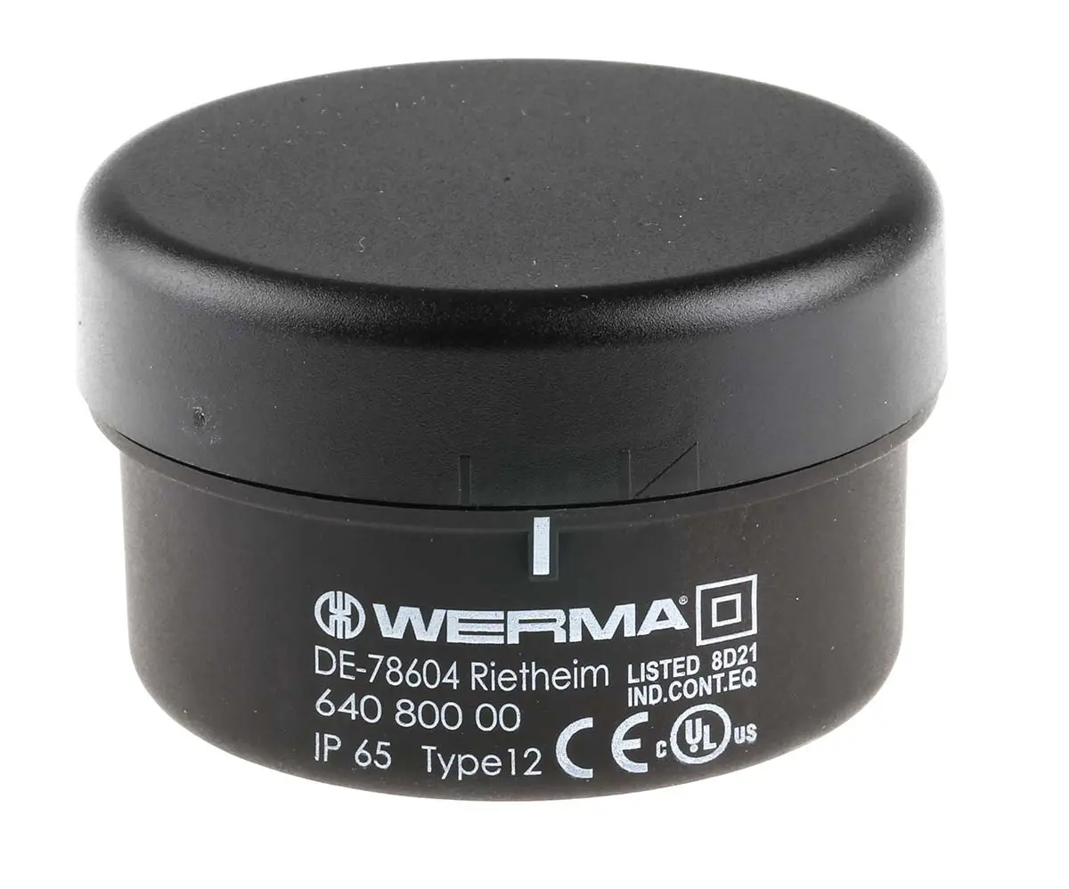 Produktfoto 1 von Werma KombiSIGN 71 640 Anschlusseinheit, 24 V dc, 230 V ac, 70mm x 26.5mm