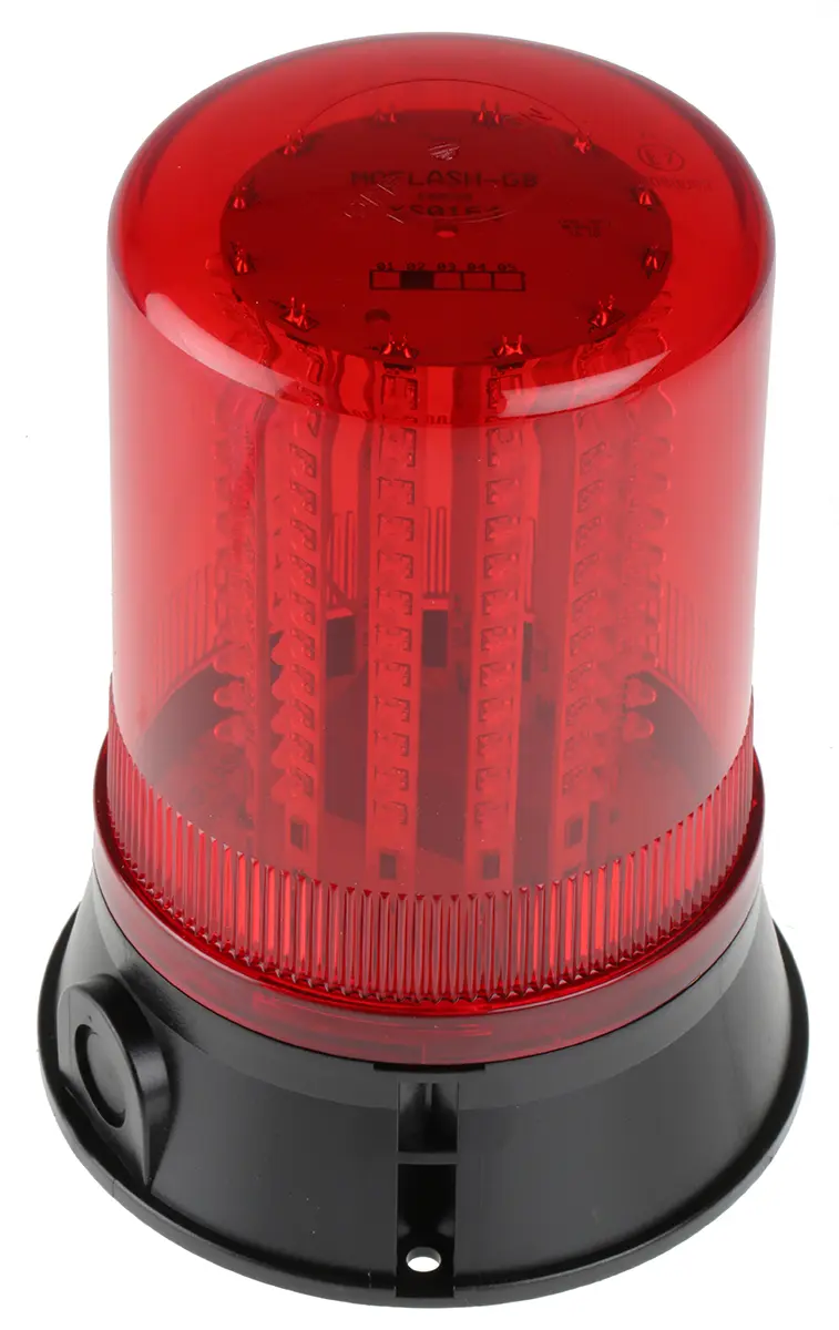 Produktfoto 1 von Moflash LED400 LED Blinkend, Rundum, Dauer Signalleuchte Rot, 115 → 230 V, Ø 150mm x 205mm