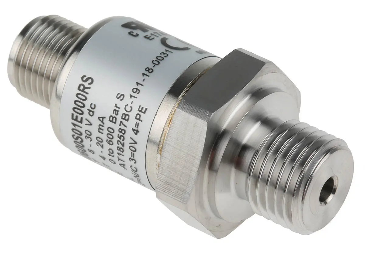 Produktfoto 1 von Gems Sensors G1/4 Drucksensor 0bar bis 600bar 4 → 20 mA, für Luft, Flüssigkeit, Hydraulikflüssigkeit,
