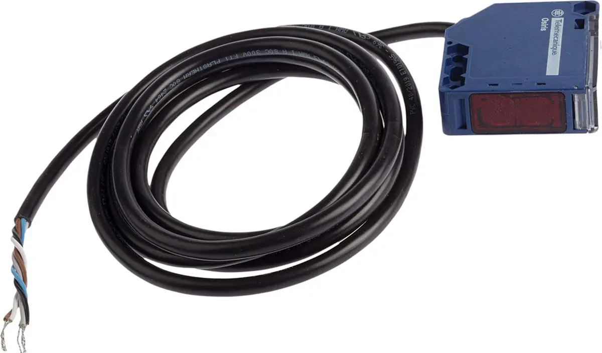 Produktfoto 1 von Telemecanique Kompakt Optischer Sensor, Multimode, Bereich 280 mm → 30 m, Relais Ausgang, Anschlusskabel