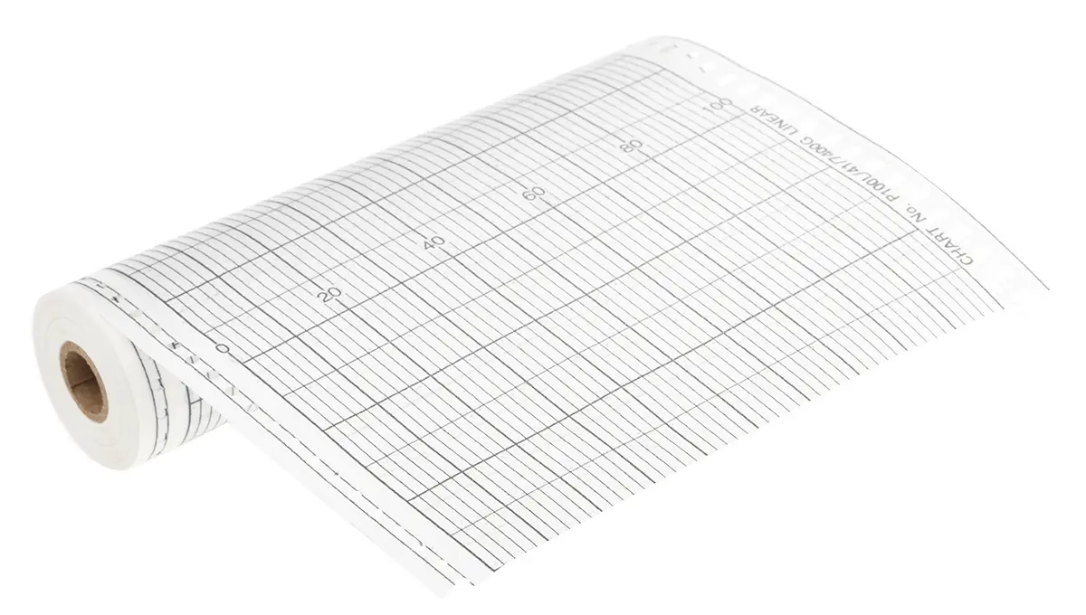 Produktfoto 1 von ABB Kurvenschreiber Zubehör Papier für Drehschreiber für ABB-Streifenschreiber