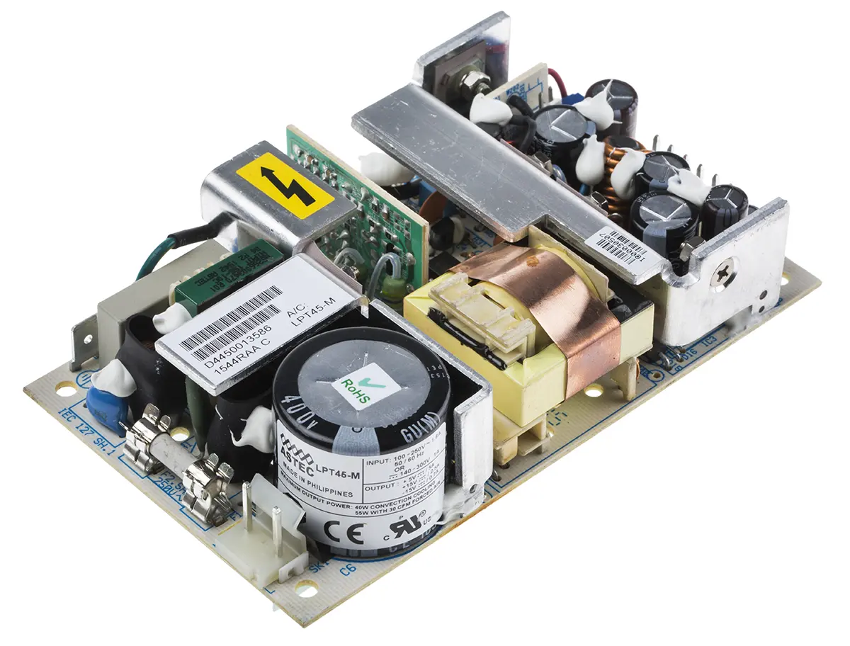 Produktfoto 1 von Artesyn Schaltnetzteil, 24V dc / 2.3A 40W 120 → 300 V dc, 85 → 264 V ac Offene Bauform,
