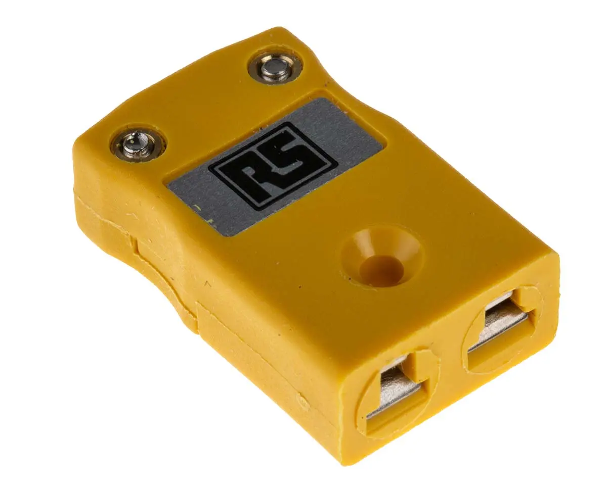 Produktfoto 1 von RS PRO Miniatur Thermoelement-Steckverbinder Steckbuchse für Thermoelement Typ K