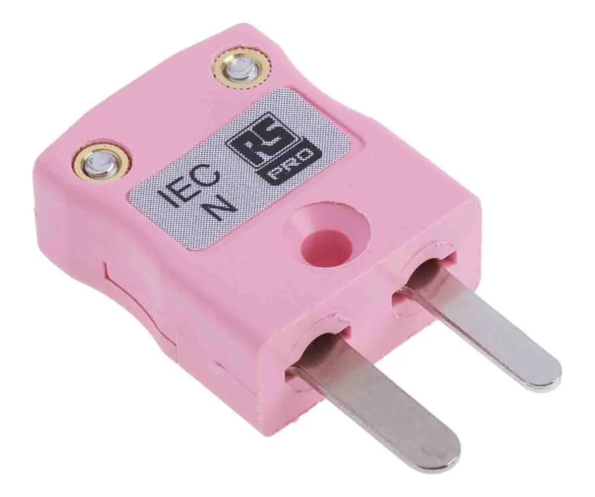 Produktfoto 1 von RS PRO Miniatur Thermoelement-Steckverbinder Stecker für Thermoelement Typ N