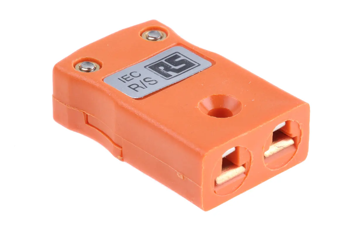 Produktfoto 1 von RS PRO Miniatur Thermoelement-Steckverbinder Steckbuchse für Thermoelement Typ R/S