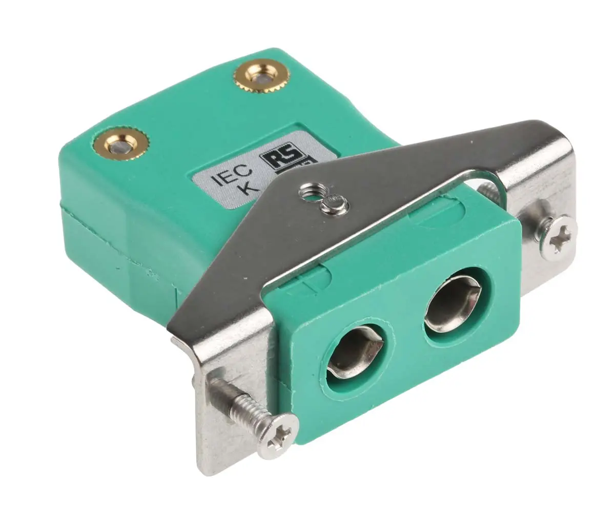 Produktfoto 1 von RS PRO Standardgröße Thermoelement-Steckverbinder Steckbuchse für Thermoelement Typ K
