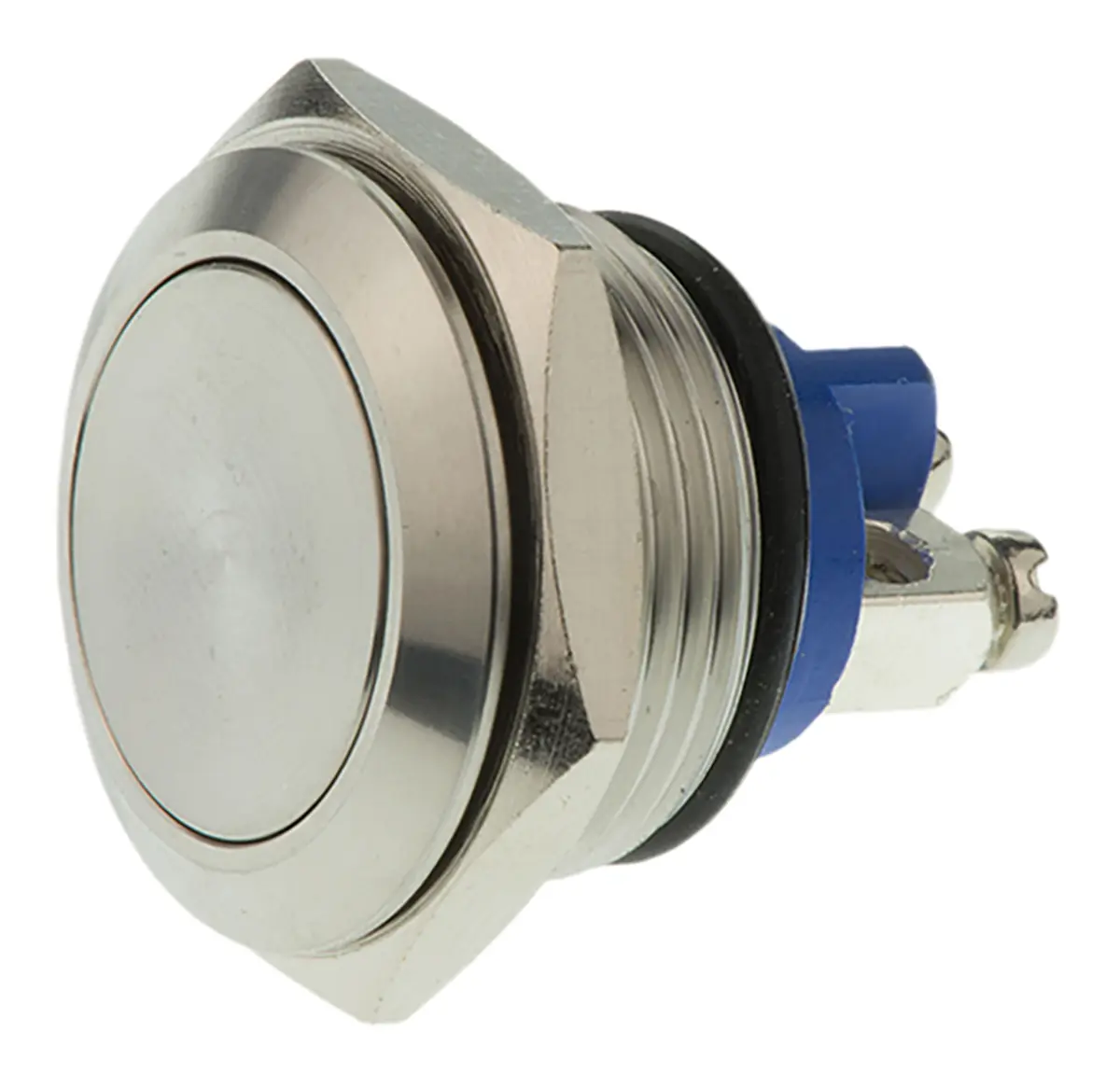 Produktfoto 1 von Schurter MCS ES 18 Druckschalter Tastend Panel Ø 18 mm, SPST / 50 mA 24 V dc, IP65