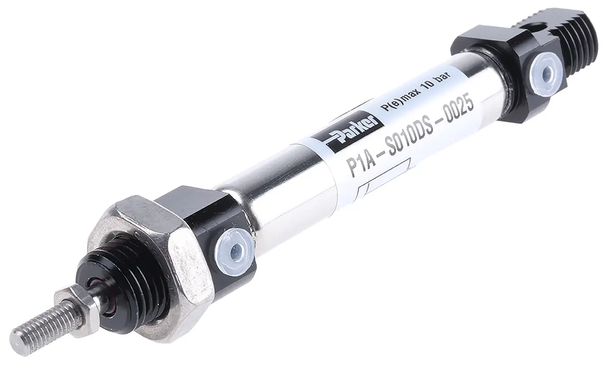 Parker 25 mm P1A Pneumatikzylinder Doppeltwirkend