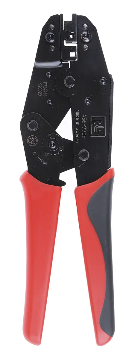 Produktfoto 1 von RS PRO Crimp-Werkzeug für Fahnenschuh Flachstecker, 225 mm