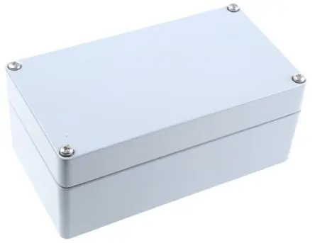 Produktfoto 1 von Rittal GA Aluminiumdruckguss Wandanschlusskasten Grau RAL 7001 IP66, HxBxT 120 mm, 220 mm x 91 mm