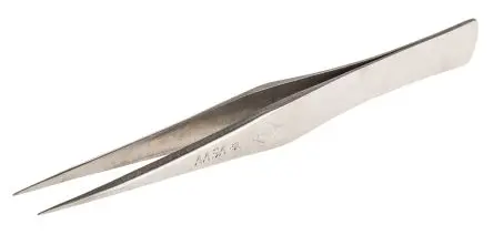 Produktfoto 1 von Weller Erem Edelstahl Pinzette, 5Zoll, Spitze Spitz Antimagnetisch 1-teilig