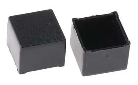 Produktfoto 1 von CAMDENBOSS ABS Vergussmassenbox Deckel, Schwarz, 11 mm 9 mm, 11 mm, Wandstärke 0.5 mm, IP30, IP40, -20 °C min., 94 °C