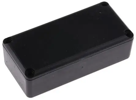 Produktfoto 1 von CAMDENBOSS ABS Vergussmassenbox Deckel, Schwarz, 58 mm 18 mm, 28 mm, Wandstärke 1.8 mm, IP30, IP40, -10 °C min., 60 °C