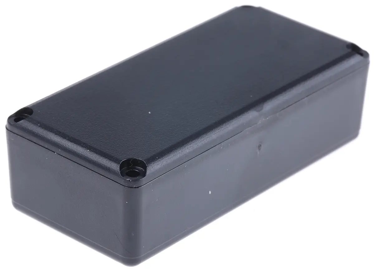 Produktfoto 1 von CAMDENBOSS ABS Vergussmassenbox Deckel, Schwarz, 67 mm 20 mm, 32 mm, Wandstärke 1.8 mm, IP30, IP40, -10 °C min., 60 °C