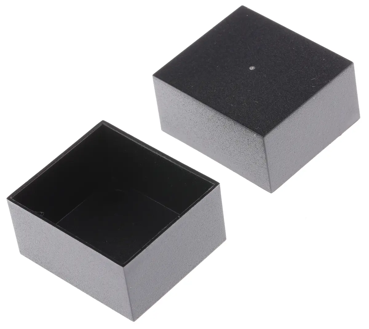 Produktfoto 1 von CAMDENBOSS ABS Vergussmassenbox Deckel, Schwarz, 40 mm 20 mm, 35 mm, Wandstärke 1 mm, IP30, IP40, -20 °C min., 94 °C