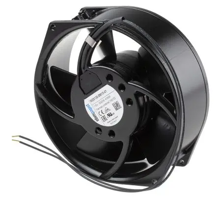 Produktfoto 1 von ebm-papst W2S130 Axiallüfter, Kugel, 115V ac / 47 W 980 mA, 2700 U/min, 385 m³/h IP20 150 mm 55mm 55 mm