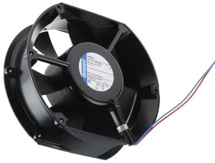 Produktfoto 1 von ebm-papst 6400 Axiallüfter, Kugel, 48V dc / 26 W 542 mA, 4000 U/min, 480 m³/h IP54 150 mm 172mm 51 mm