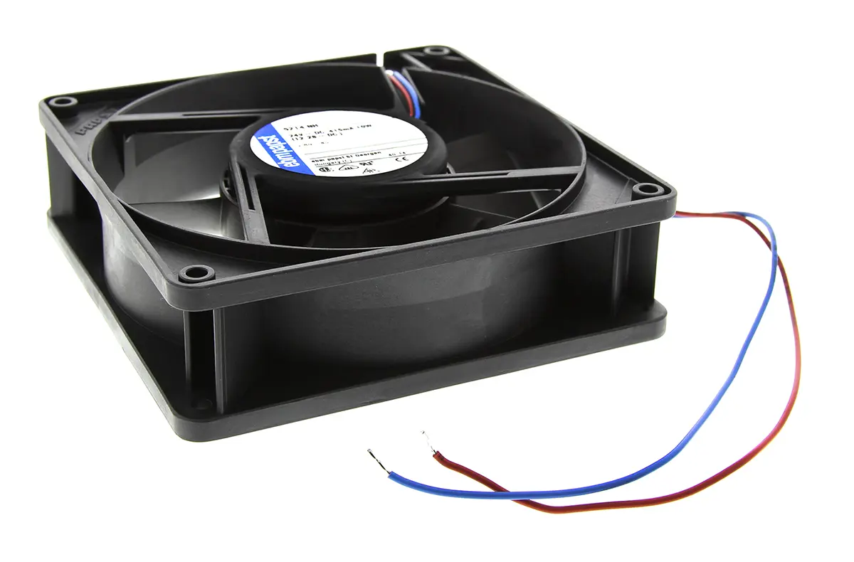 Produktfoto 1 von ebm-papst 5200 N DC-Axiallüfter, Kugellager, 24 V dc / 9.8W, 127 x 127 x 38mm, 3650U/min, 252m³/h