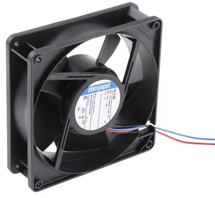 Produktfoto 1 von ebm-papst 5200 N Axiallüfter, Kugel, 48V dc / 9.6 W 210 mA, 3650 U/min, 252 m³/h 127 mm 38mm 38 mm