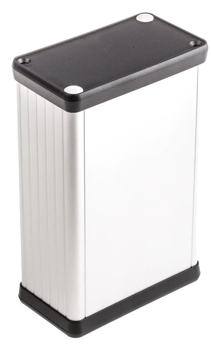Produktfoto 1 von Hammond 1455; Gehäuse; Aluminium; Klar IP54 Breite 78 mm Höhe 43 mm Länge 120 mm