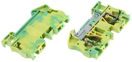 Produktfoto 1 von Phoenix Contact ST 6-PE Schutzleiterklemme 1 Gelb, Grün, 0.2mm², 6 mm², 800V ZUGFEDER IECEx