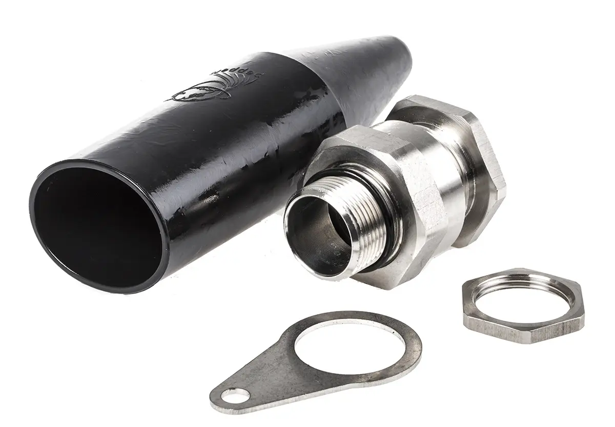 Produktfoto 1 von Peppers Kabelverschraubungssatz, M25 Edelstahl 13.5 mm/ 20 mm, IP66, IP68