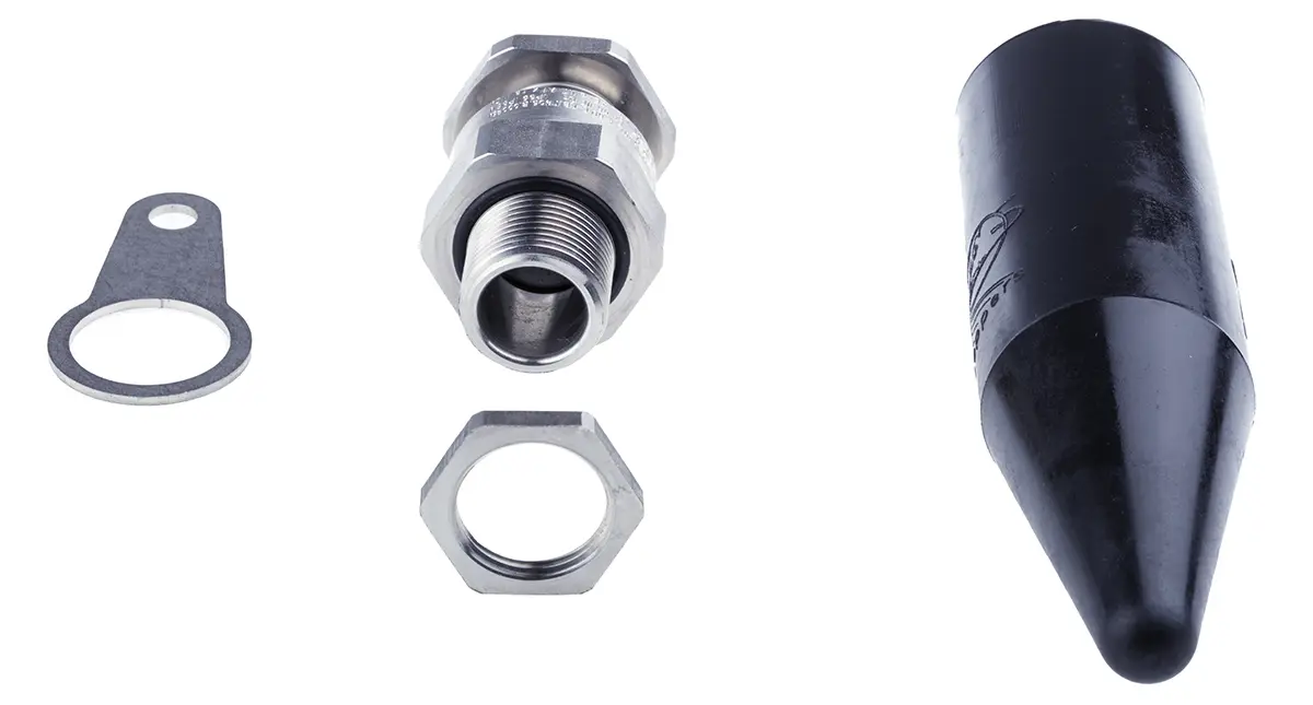 Produktfoto 1 von Peppers Kabelverschraubungssatz, M20 Edelstahl 9.6 mm/ 14 mm, IP68, IP66