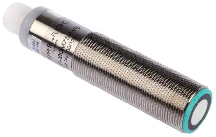Produktfoto 1 von Pepperl + Fuchs UB500 M18 Ultraschall-Näherungssensor, Gewinderohr 500 mm / 20mA 4 bis 20 mA, IP65 30 V dc